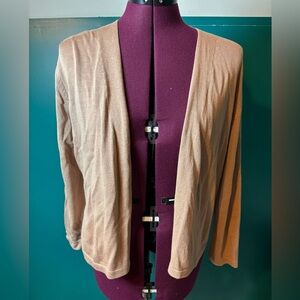 Satuun Elegant Tan Women's Sweater Cardigan